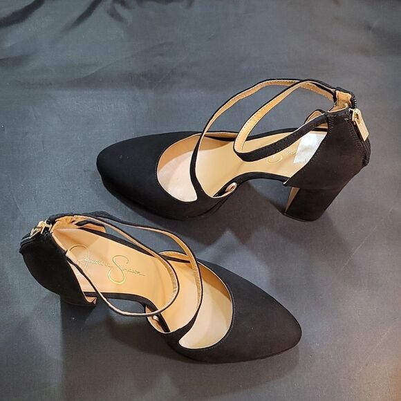 BRAND NEW JESSICA SIMPSON SUEDE STILETTOS PUMP - Picture 6 of 15